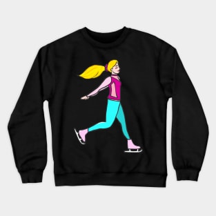 Figure skating ice skating ice skating ice sport Crewneck Sweatshirt